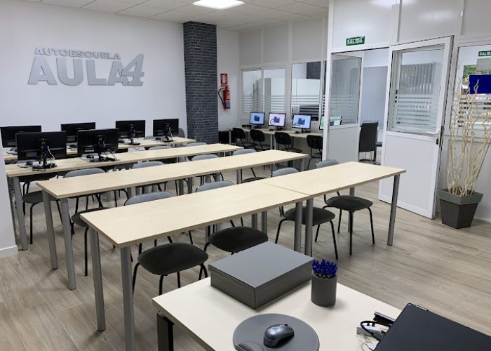 Foto de clase de autoescuela